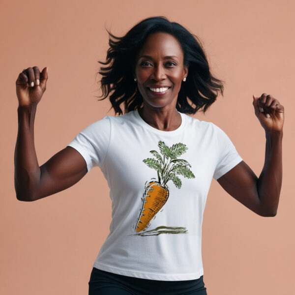 Carrot Cool Stylish T-Shirt Featuring a Trendy Carrot Design