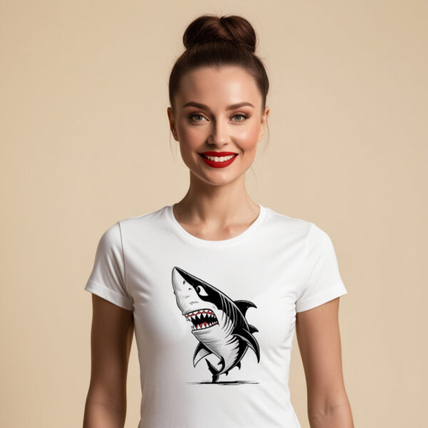 Deep Sea Terror - The Scary Shark T-shirt That Bites Back