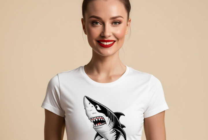 Deep Sea Terror - The Scary Shark T-shirt That Bites Back