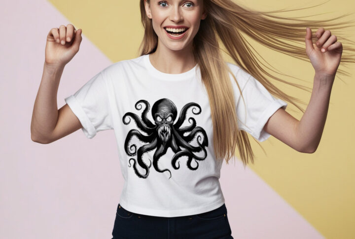Krakens Grasp Scary Octopus Edition T-shirt
