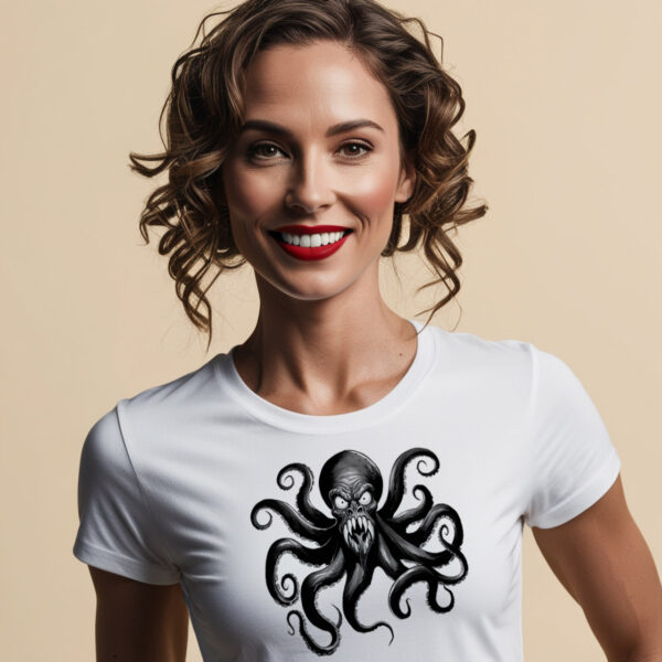 Krakens Grasp Scary Octopus Edition T-shirt (Small)