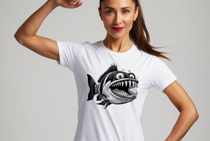 Epic Catch - The T-shirt that Features a Big Fish Legend