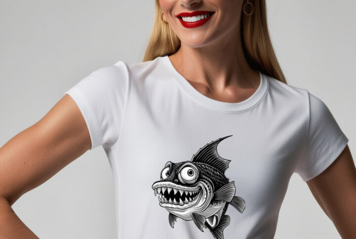Big Fish Big Style t-shirt - Make Waves with This T-Shirt