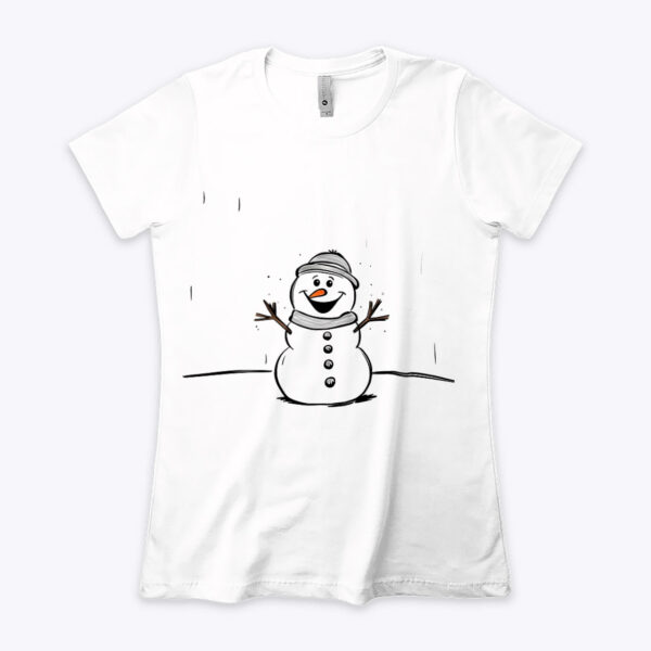 Let It Snow Let It Show Winter T-shirt (Small)