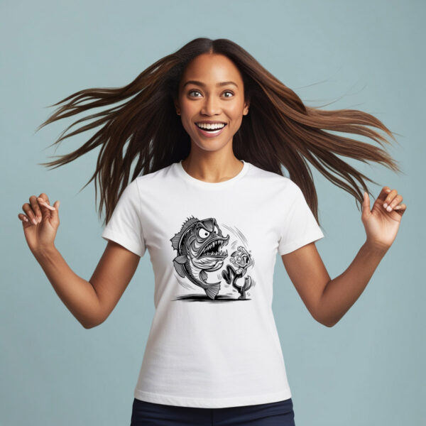 Predator of the Deep Unleash the Scary Fish Style T-shirt