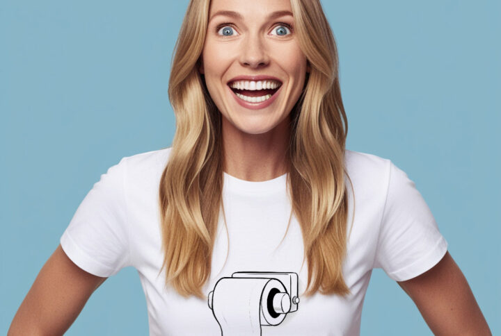 Roll With It The Toilet Paper T-shirt