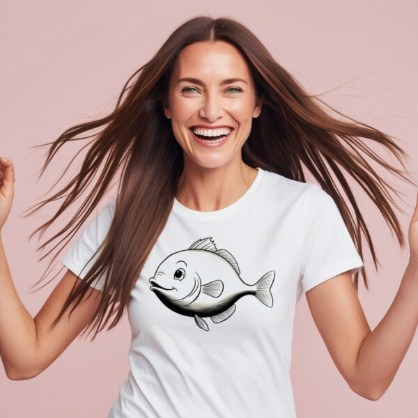 Splash of Cuteness Wear Your Favorite Fish T-shirt