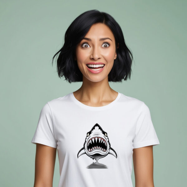 Jaw Dropping The Ultimate Scary Shark T-shirt