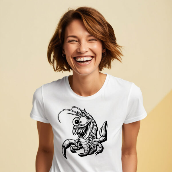 Lobster of the Deep Creepy Lobster Graphic on a Stylish T-shirt