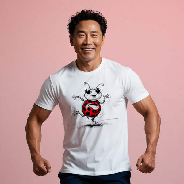 Cute as a Love Bug T-shirt with an Endearing Bug Design