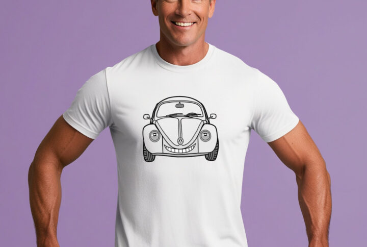 V-Dub Fun A Tee That Celebrates the Cutest Car