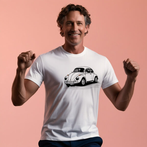 Cute and Charm T-shirt for Classic Car Lovers in Small Size