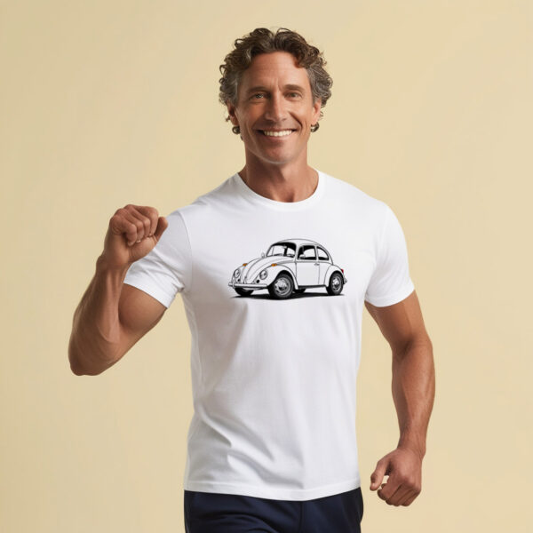 Adorable VW T-Shirt with Cute Car Design in Small Size