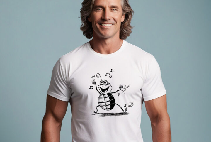 Bold Beetle T-Shirt with a striking beetle design