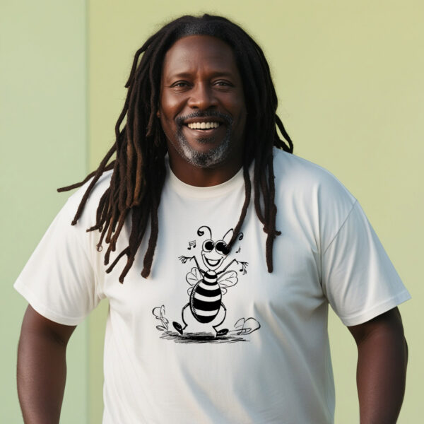 Small Bugged Out Cool T-Shirt with a bold beetle design