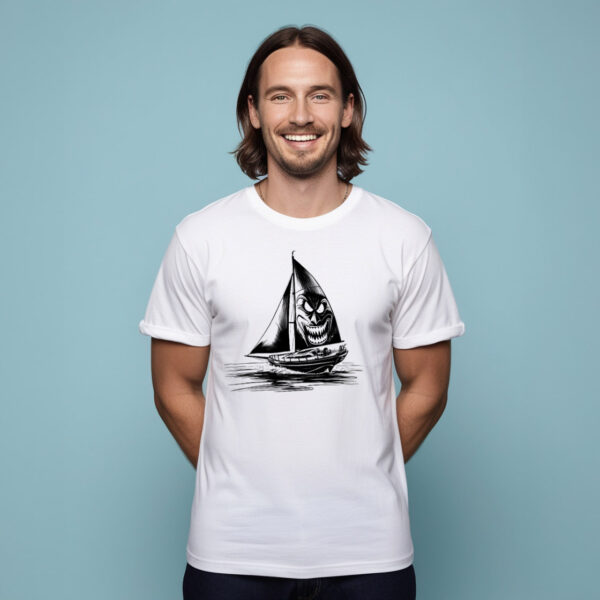 Ghostly Sail T-shirt - Large Size