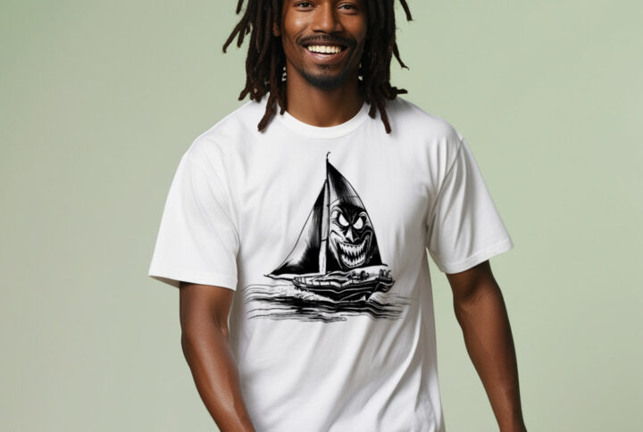Ghostly Sail T-shirt