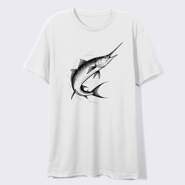 Bold Big Catch t-shirt with a giant fish design