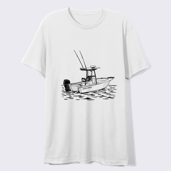 Fiery Teereel Adventure Classic Fishing Boat Graphic T-shirt