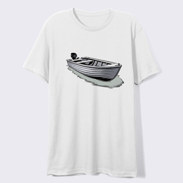 Sail Away Classic Crew Neck T-shirt with a Stunning Sailboat Graphic