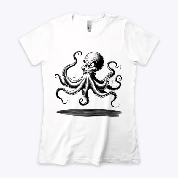 Tentacle Joy Cute Octopus Design T-shirt