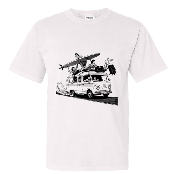 Retro Surf Van Vibes Graphic Tee